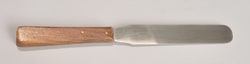 United Scientific Spatula, Stainless Steel, Wooden Handle:Specialty Lab